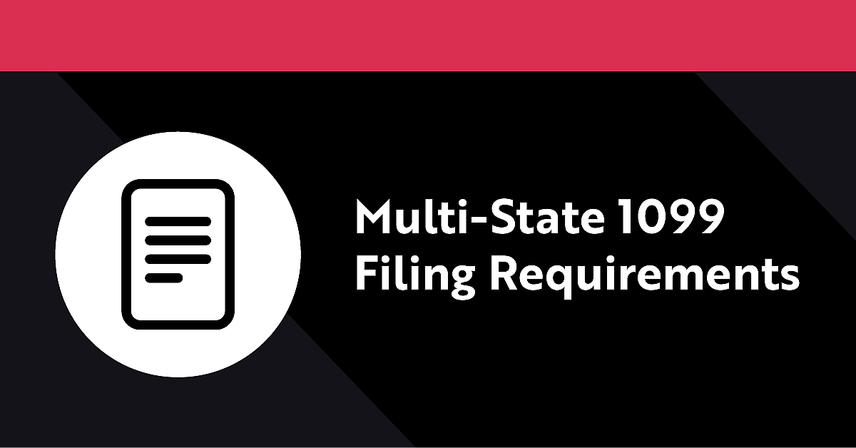 Multi state 1099 filing