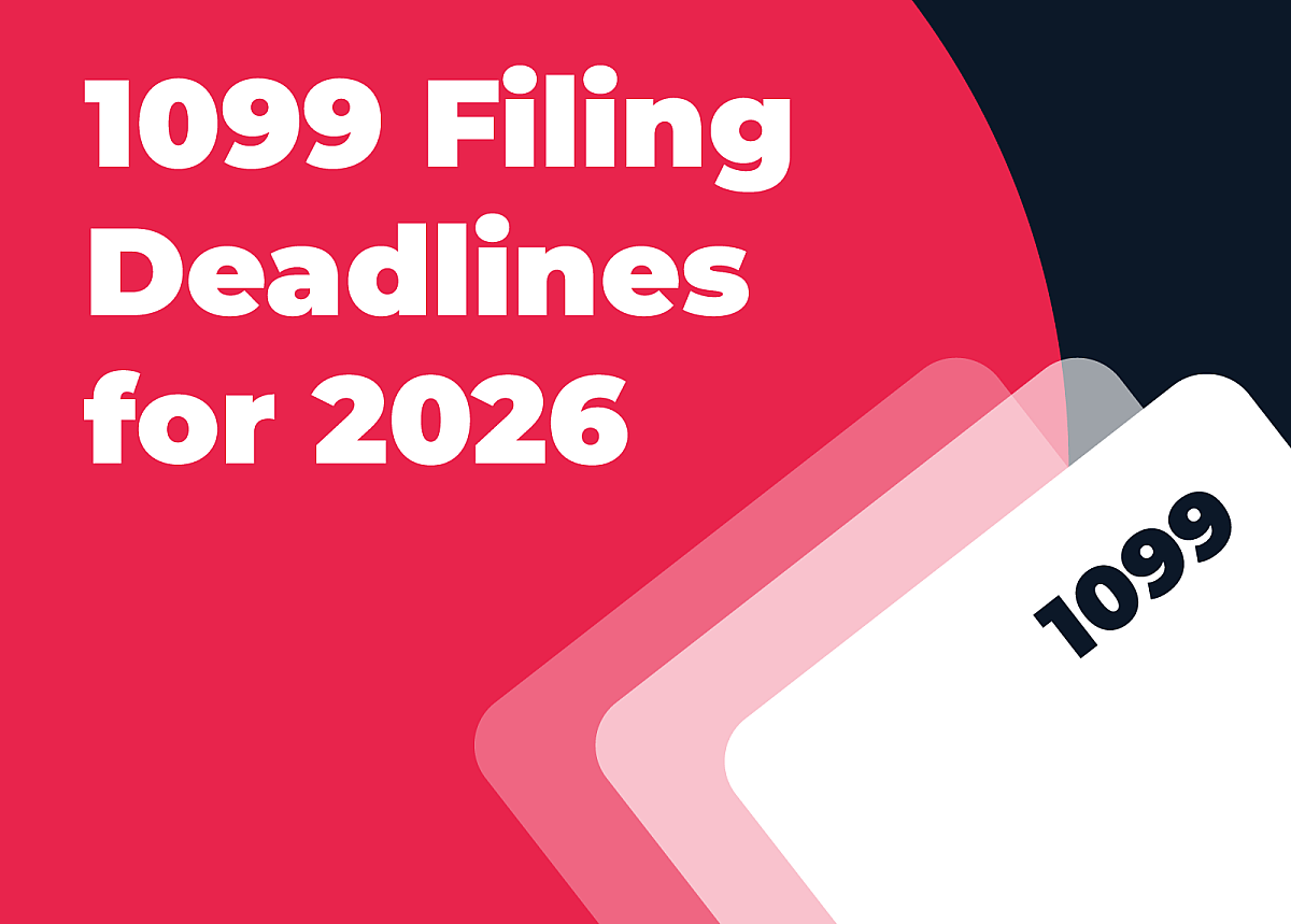 1099 Deadlines
